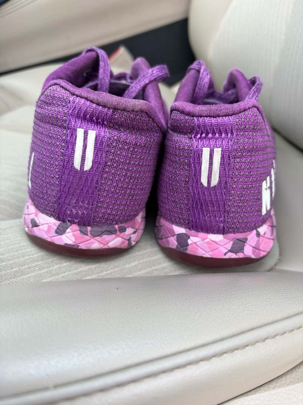 NOBULL Superfabric Trainer Purple Heather Camo Training Shoes - Picture 5 of 7